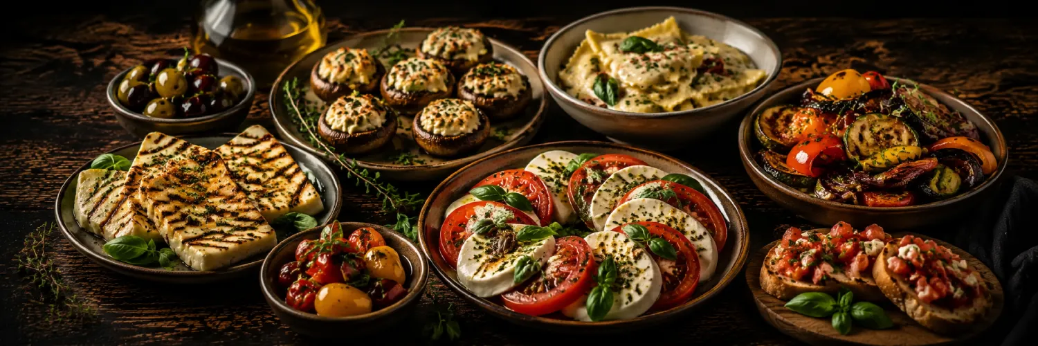 VEGETARISCHE GERICHTE